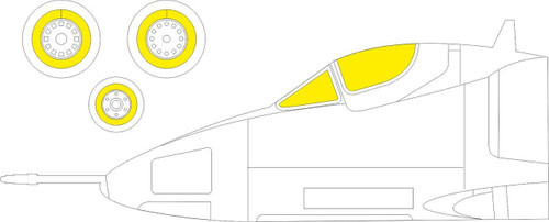 EDUCX602 1/72 Eduard Paint Mask for FUJIMI / HOBBY 2000 A-4B CX602 MMD Squadron EDUCX602 1/72 Eduard Paint Mask for FUJIMI / HOBBY 2000 A-4B CX602 MMD Squadron