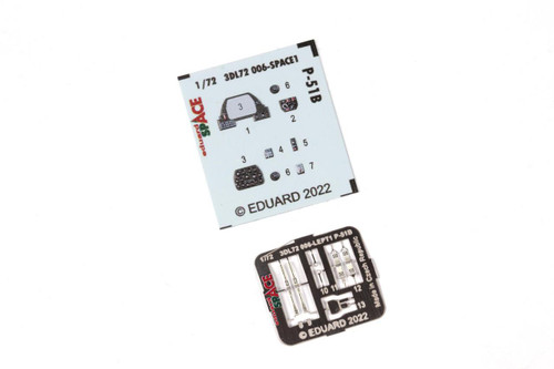 EDU3DL72006 1/72 Eduard P-51B SPACE for ARMA HOBBY 3DL72006 MMD Squadron