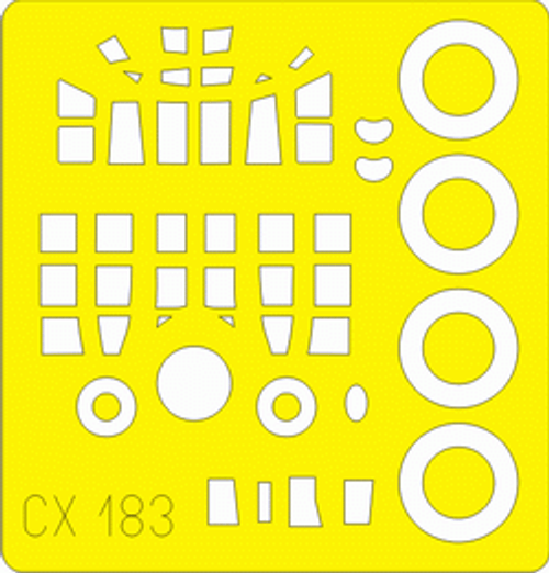 EDUCX183 1/72 Eduard Paint Mask for HASEGAWA Ju 88G CX183 MMD Squadron