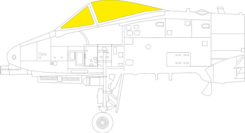 EDUEX915 1/48 Eduard Paint Mask for HOBBY BOSS A-10C  EX915 MMD Squadron