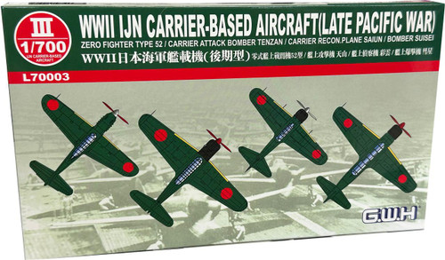 1/700 Great Wall WWII IJN Carrier-Based Aeroplanes (Early Pacific