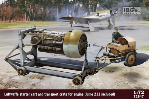 IBG72547 1/72 IBG Luftwaffe Startercar transport for engin  MMD Squadron