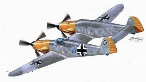 A&A Models Bf.109Z-I Zwilling 1/48 プラモデル 1/48 A&A Messerschmitt Bf.109Z-1 Zwilling - Squadron.com