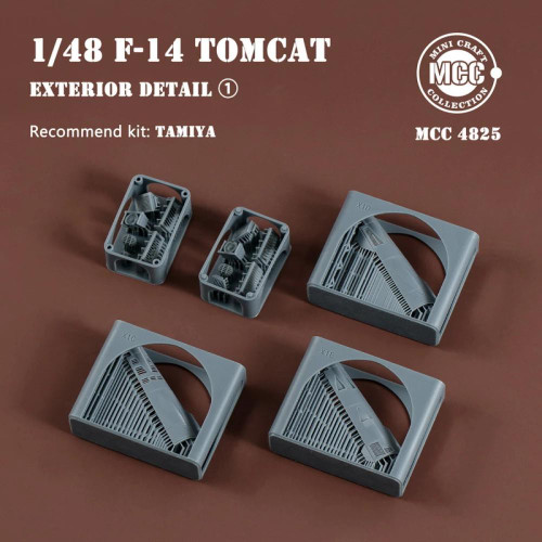 MCC4825 1/48 Mini Craft Collection F-14 Tomcat Exterior Details Part 1  MMD Squadron