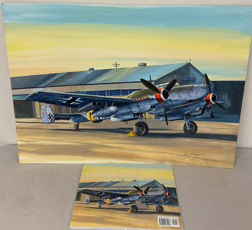 SS-P5524 Don Greer Painting - Messerschmitt Bf 110G 2000  MMD Squadron