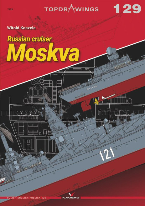 KGP07129 Kagero Russian Cruiser Moskva Book  MMD Squadron
