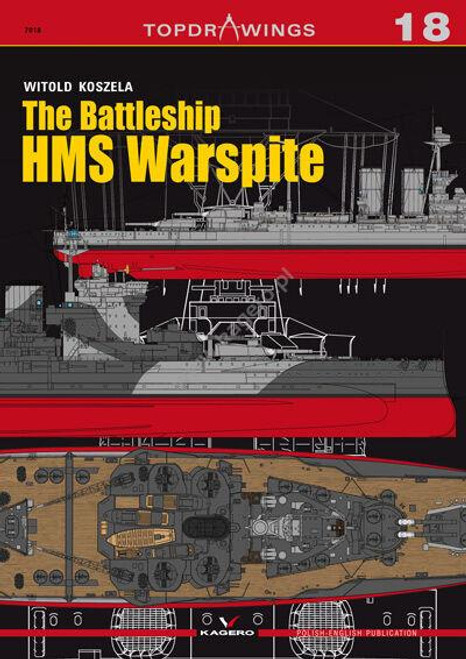 KGP07018 Kagero The Battleship HMS Warspite Book  MMD Squadron
