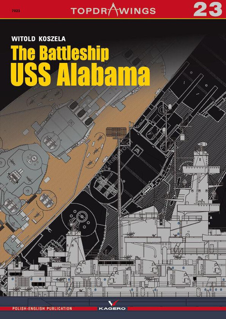 KGP07023 Kagero The Battleship USS Alabama Book  MMD Squadron