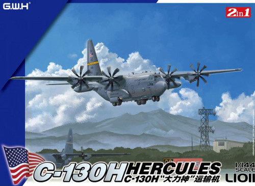 1/144 Great Wall C-130J Ghostrider Gunship Plastic Model Kit