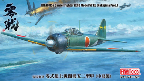 FNM-FZ04 1/48 Fine Molds A6M5a Zero Model 52 Ko (Nakajima Production) - PREORDER FNM-FZ02 MMD Squadron