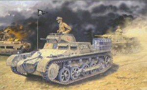 DML6207 1/35 Dragon Pz.Kpfw. I Ausf.B DAK Type Plastic Model Kit DML6207 MMD Squadron