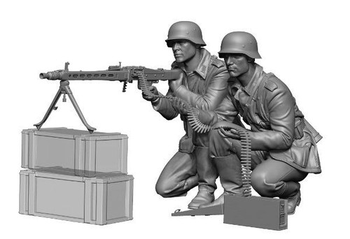 1/16 German Machine Gunner - Squadron.com