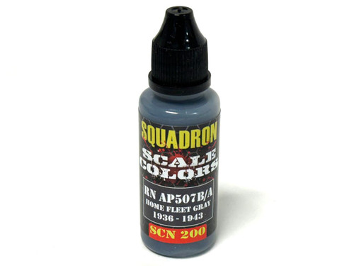 SCN200 Squadron Scale Colors RN AP507B/A 1936-43 Home Fleet Gray Acrylic Airbrush Paint (15ml Bottle) MMD Squadron SCN200 Squadron Scale Colors RN AP507B/A 1936-43 Home Fleet Gray Acrylic Airbrush Paint (15ml Bottle) MMD Squadron