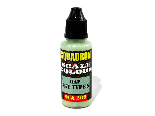 SCA209 Squadron Colors Sky Type S Acrylic Airbrush Paint (15ml Bottle) SCA209 MMD Squadron SCA209 Squadron Colors Sky Type S Acrylic Airbrush Paint (15ml Bottle) SCA209 MMD Squadron