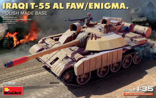 MIN37080 1/35 Miniart Iraqi T-55 AL FAW/Enigma - MMD Squadron MIN37080 1/35 Miniart Iraqi T-55 AL FAW/Enigma - MMD Squadron