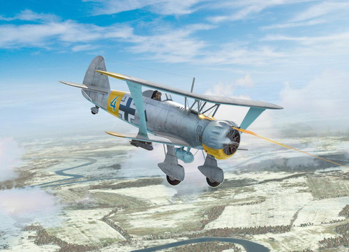 ICM32015 1/32 ICM HS 123A-1 LATE WWII German Attack Aircraft - MMD Squadron