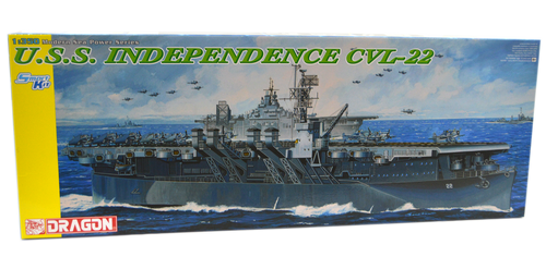1/350 Dragon USS Independence CVL-22 Plastic Model Kit 1/350 Dragon USS Independence CVL-22 Plastic Model Kit