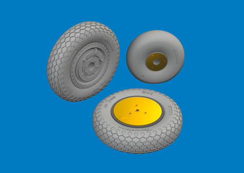 EDU6481051 1/48 Eduard P-39 wheels early Brassin for ARMA HOBBY  MMD Squadron