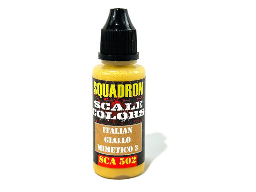 SCA502 Squadron Colors Italian Giallo Mimetico 3 Acrylic Airbrush Paint (15ml Bottle) SCA502 MMD Squadron SCA502 Squadron Colors Italian Giallo Mimetico 3 Acrylic Airbrush Paint (15ml Bottle) SCA502 MMD Squadron