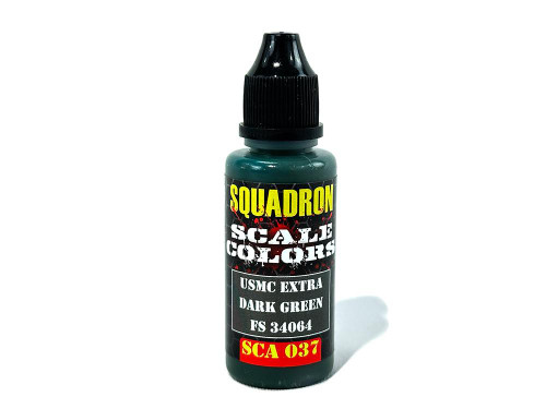 SCA037 Squadron Colors USMC Extra Dark Green FS 34064 Acrylic Airbrush Paint (15ml Bottle) SCA037 MMD Squadron SCA037 Squadron Colors USMC Extra Dark Green FS 34064 Acrylic Airbrush Paint (15ml Bottle) SCA037 MMD Squadron