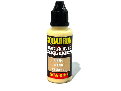 SCA040 Squadron Colors USMC Sand FS 33711 Acrylic Airbrush Paint (15ml Bottle) SCA040 MMD Squadron SCA040 Squadron Colors USMC Sand FS 33711 Acrylic Airbrush Paint (15ml Bottle) SCA040 MMD Squadron