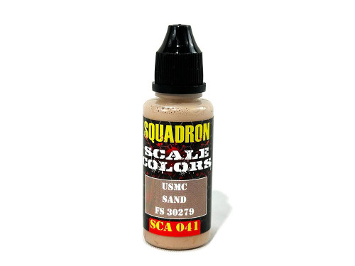 SCA041 Squadron Colors USMC Sand FS 30279 Acrylic Airbrush Paint (15ml Bottle) SCA041 MMD Squadron SCA041 Squadron Colors USMC Sand FS 30279 Acrylic Airbrush Paint (15ml Bottle) SCA041 MMD Squadron