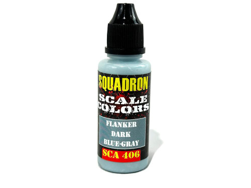 SCA406 Squadron Colors Flanker Dark Blue-Gray Acrylic Airbrush Paint (15ml Bottle) SCA406 MMD Squadron SCA406 Squadron Colors Flanker Dark Blue-Gray Acrylic Airbrush Paint (15ml Bottle) SCA406 MMD Squadron