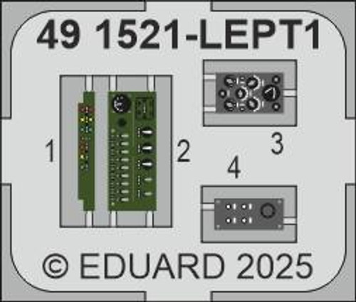EDU491521 1/48 Eduard A6M5 (Mitsubishi) upgrade set Photo etched set for EDUARD kit  MMD Squadron