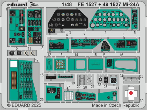 EDUFE1527 1/48 Eduard Mi-24A Zoom set for TRUMPETER kit  MMD Squadron