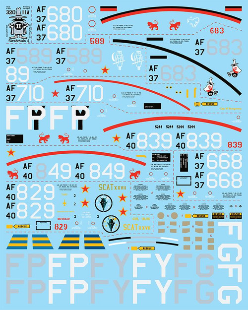 FDD32011 1/32 Fundekals F-4C MIG FUNTERS  MMD Squadron