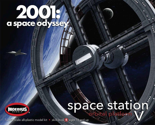 MOE2001-6 Moebius 2001 Space Station V 1:2600  MMD Squadron