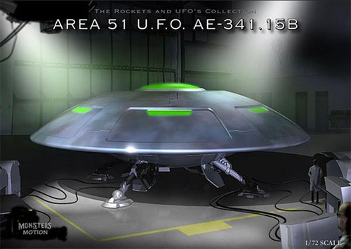 TENA-A51UFO-B-C Tena Controls Area 51 U.F.O. Made by Pegasus Hobbies Model: A51UFO-B-C  MMD Squadron