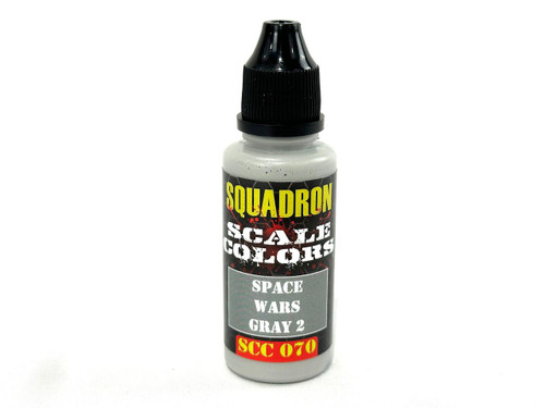 SCC070 Squadron Scale Colors Space Wars Gray 2 Base Acrylic Airbrush Paint (15ml Bottle) MMD Squadron SCC070 Squadron Scale Colors Space Wars Gray 2 Base Acrylic Airbrush Paint (15ml Bottle) MMD Squadron