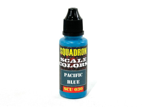 SCU030 Squadron Colors Pacific Blue Acrylic Airbrush Paint (15ml Bottle)  MMD Squadron