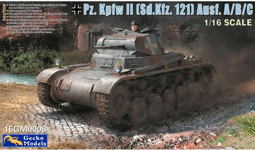 GEK-16GM0008 1/16 Gecko Pz.kpfw II (Sd.Kfz. 121) Ausf. A-B-C  MMD Squadron