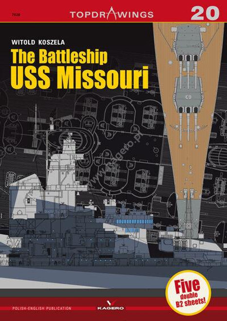 KGP07020 Kagero Publishing The Battleship USS Missouri  MMD Squadron