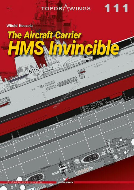 KGP07111 Kagero Publishing The Aircraft Carrier HMS Invincible  MMD Squadron