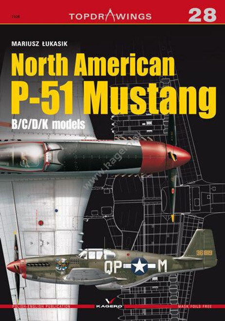 KGP07028 Kagero Publishing North American P-51 Mustang B/C/D/K models  MMD Squadron