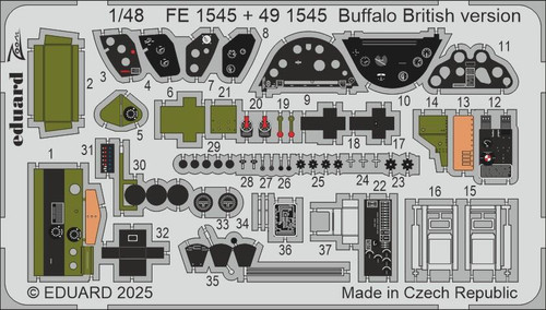 EDUFE1545 1/48 Eduard Buffalo British version  MMD Squadron