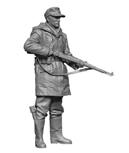 H3M48129 1/48 H3 Models WW2 "SS soldier Winter uniform 2  MMD Squadron