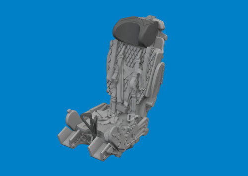 EDU672418 1/72 Eduard MiG-21 seat w/ integral belts 3D  MMD Squadron EDU672418 1/72 Eduard MiG-21 seat w/ integral belts 3D  MMD Squadron