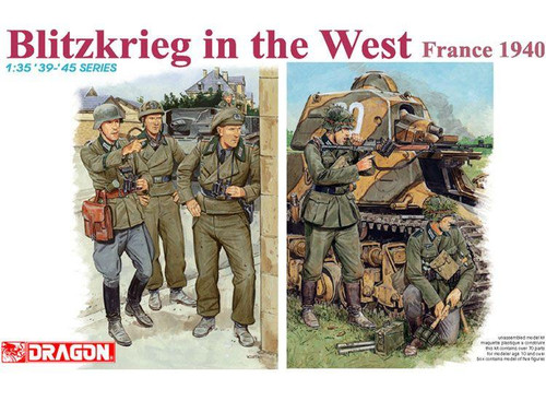 DML6347 1/35 Dragon BlitZkrieg in France Figures  MMD Squadron