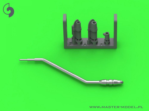 MAS-AM-72-165 1/72 Master Model A-4 Skyhawk - BENT refueling probe boom (used on versions A-4M/N, OA-4M & late A-4E/F & TA-4F/J)  MMD Squadron