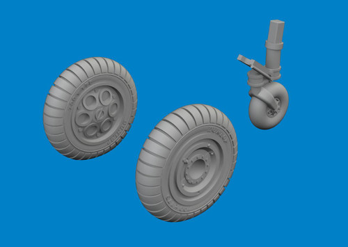 EDU672419 1/72 Eduard Fw 190A wheels early  MMD Squadron
