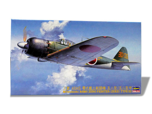 HSG09070 1/48 Hasegawa A6M5 Zero Fighter Type 52 HSG19170 MMD Squadron