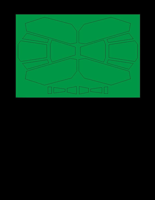 GSBAM025 Green Strawberry DUNE - Atreides Ornithopter  MMD Squadron