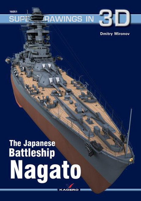 KGP16051 Kagero Publishing The Japanese Battleship Nagato  MMD Squadron