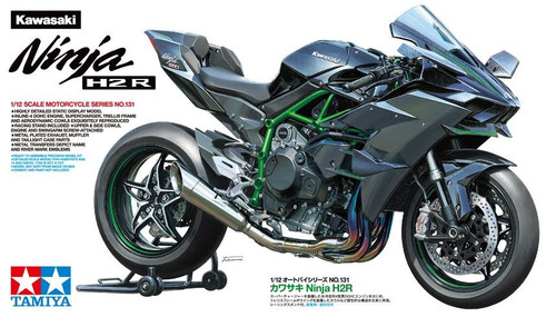 TAM14131 1/12 Tamiya Kawasaki Ninja H2R Motorcycle  MMD Squadron TAM14131 1/12 Tamiya Kawasaki Ninja H2R Motorcycle  MMD Squadron