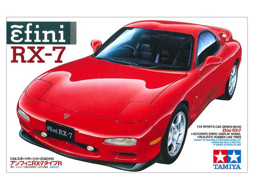 TAM24110 1/24 Tamiya Mazda Efini RX7 Car  MMD Squadron