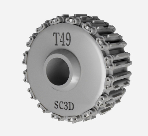 SQT-35071 Squadron Tracks Sherman T-49 Track Roller MMD Squadron SQT-35071 Squadron Tracks Sherman T-49 Track Roller MMD Squadron
